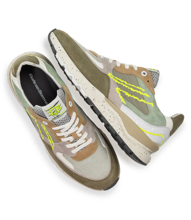 Floris van Bommel | Heren | Sneakers | Light Green (10243-52-01)
