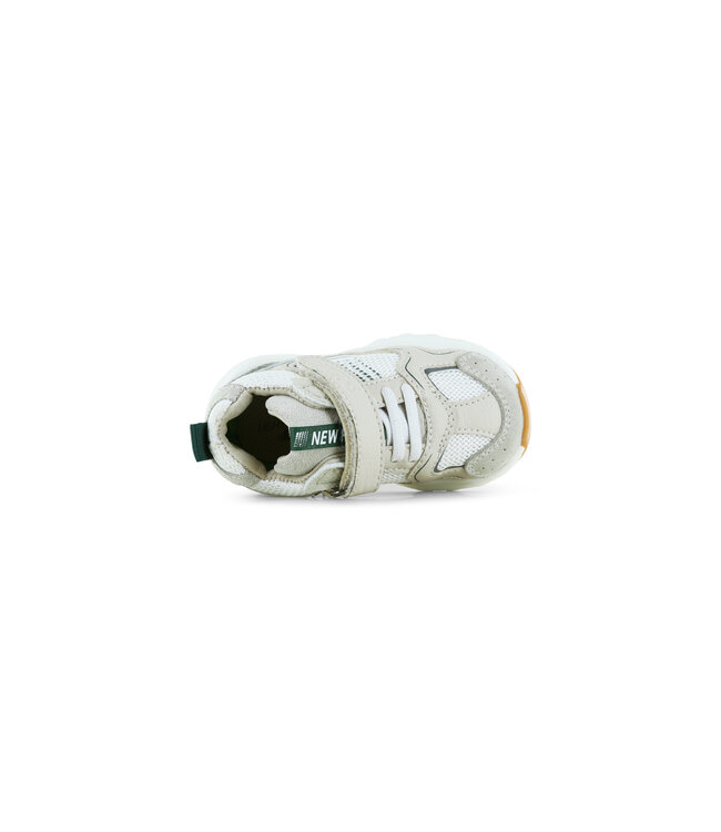 Shoesme | Jongens | Klittenband Sneakers | Beige Green (BL26S001-A)