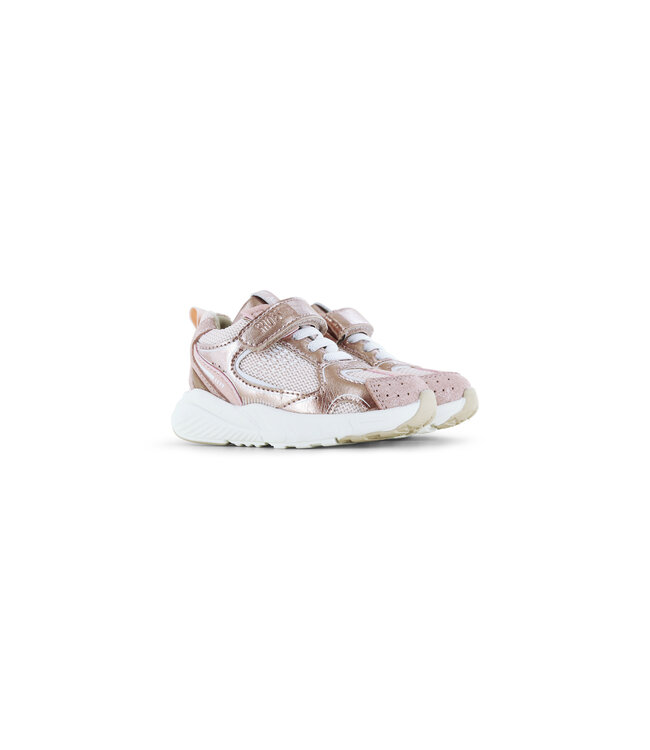 Shoesme | Meisjes | Klittenband Sneakers | Rose Gold (BL26S001-H)