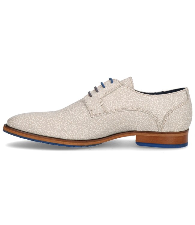 Berkelmans | Heren | Veterschoenen | Beige Print (25426)