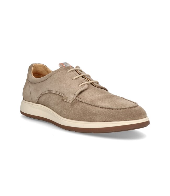 Berkelmans | Heren | Veterschoenen | Taupe Suède (07996)