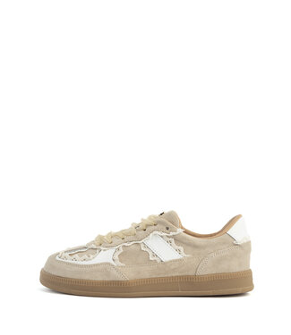 Babouche Babouche | Dames | Sneakers| Beige/White  (Nala-163)