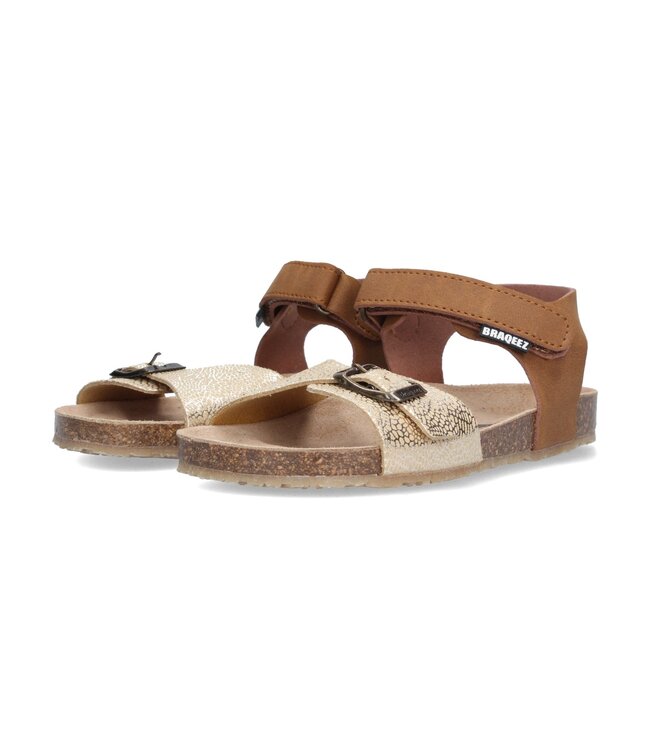 Braqeez | Meisjes | Sandalen | Cognac (426412-713)