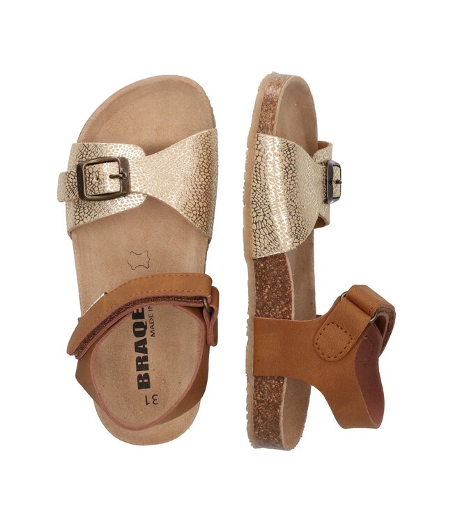 Braqeez | Meisjes | Sandalen | Cognac (426412-713)