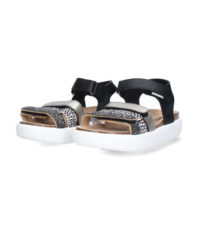 Braqeez | Meisjes | Sandalen | Black (426420-789)