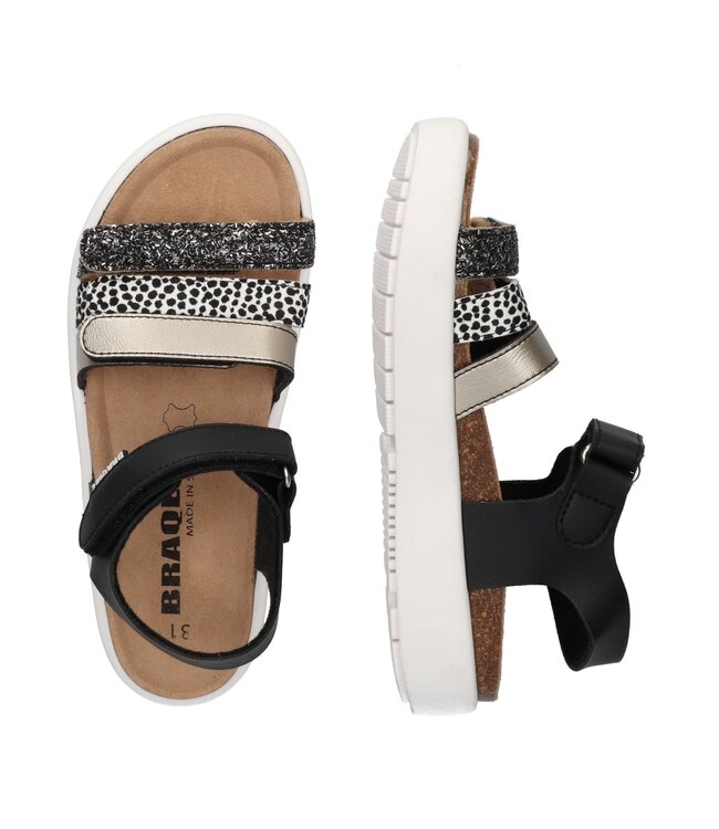 Braqeez | Meisjes | Sandalen | Black (426420-789)