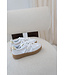 Babouche | Dames | Sneakers| White/White/Gold  (Jilly-165)