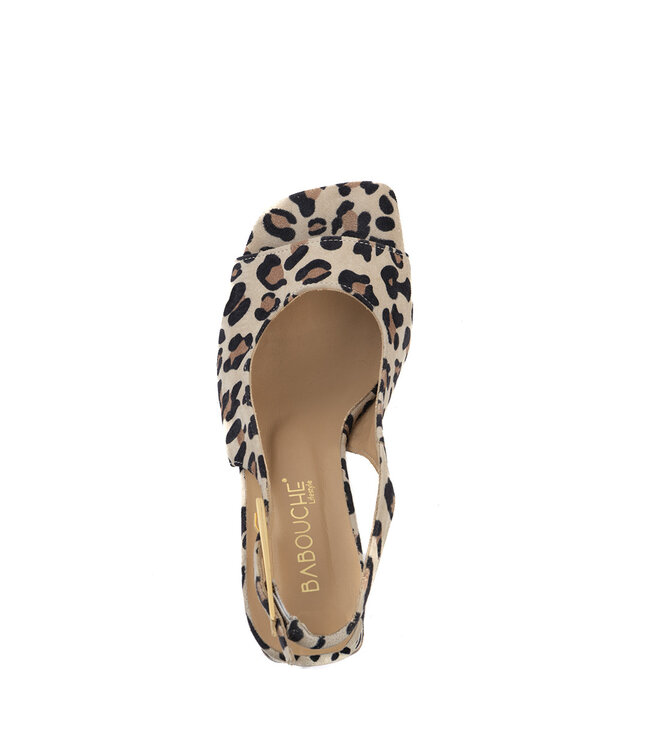 Babouche | Dames | Sandalen | Leopardo (G-BIBA-2)