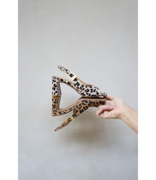 Babouche | Dames | Sandalen | Leopardo (G-BIBA-2)