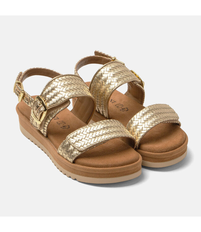 Lazamani | Dames | Sandalen | Gold (LA75952)