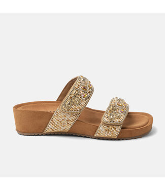 Lazamani Lazamani | Dames | Slippers | Beige (LA75929)