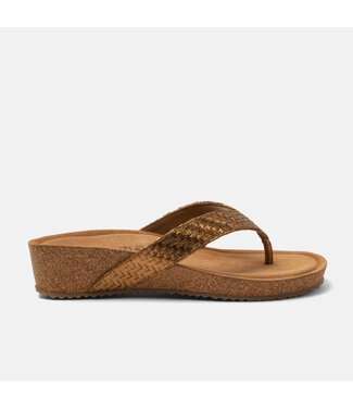 Lazamani Lazamani | Dames | Slippers | Copper (LA75909)