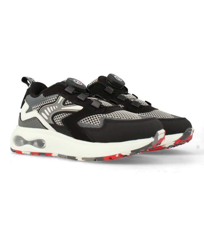 Red Rag Kids | Jongens | Sneakers | Black Combi (15851 999)