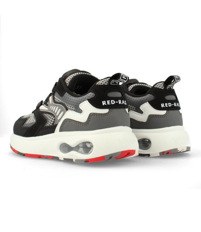 Red Rag Kids | Jongens | Sneakers | Black Combi (15851 999)