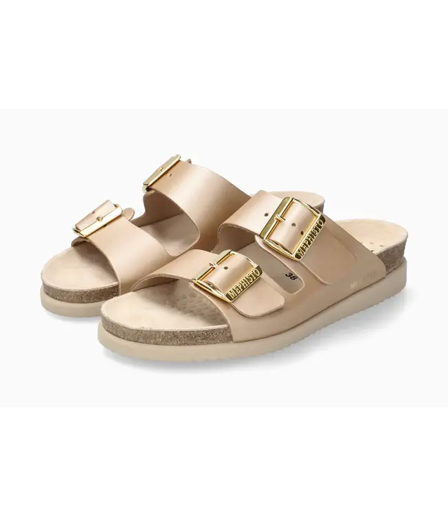 Mephisto | Dames | Slippers | Platinum (Hester Perla)