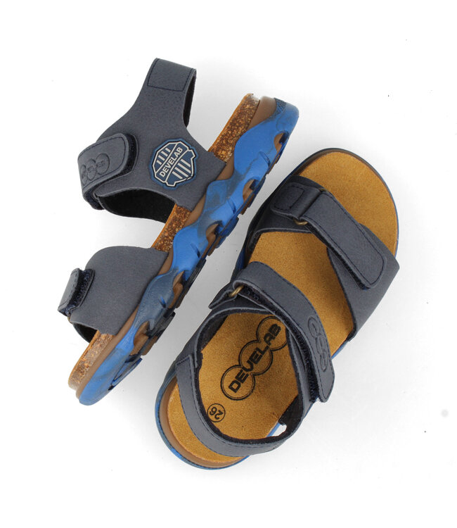 Develab | Sandalen | Jongens | Navy (48519 638)