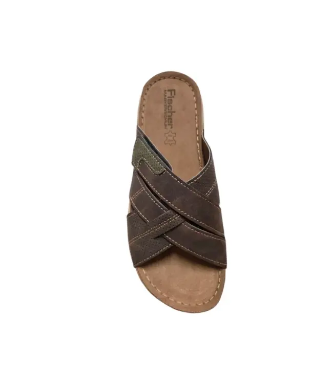 Fisher | Heren | Slippers | Havanna (566702 705)