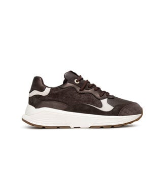 Xsensible Xsensible | Dames | Sneakers | Dark Brown Fantasy (33011.3 383)