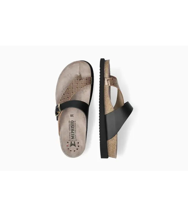 Mephisto | Dames | Slippers | Black (Helen mix helios)