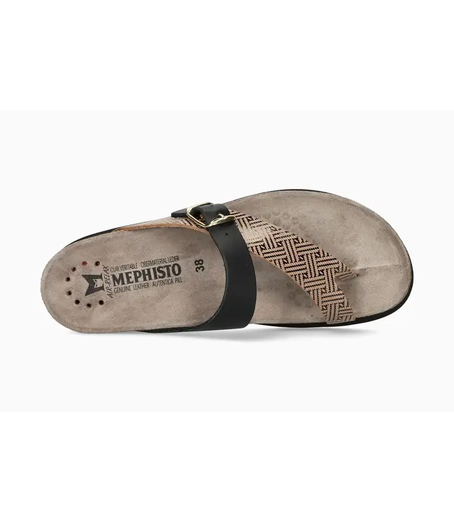 Mephisto | Dames | Slippers | Black (Helen mix helios)