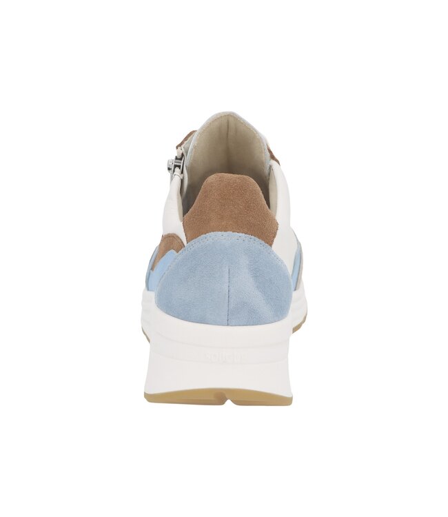 Solidus | Dames | Sneakers | Cognac / Wit (59083 - 21029 K)