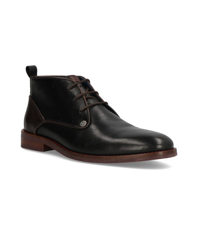 Berkelmans | Heren | Veter Boots | Black Calf (262000304)