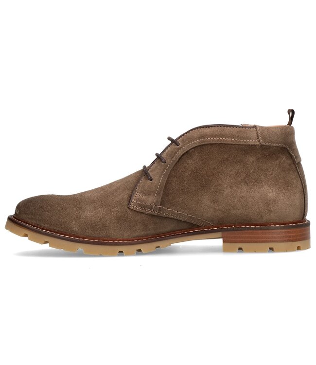Berkelmans | Heren | Veter Boot | Taupe Suède (2620470347)