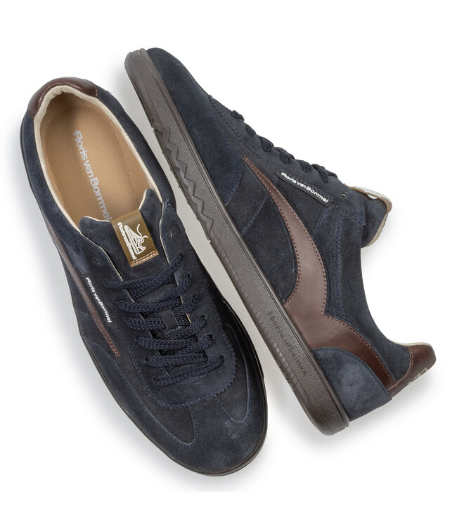 Floris van Bommel | Heren | Sneakers | Dark Blue (10224-41-05)