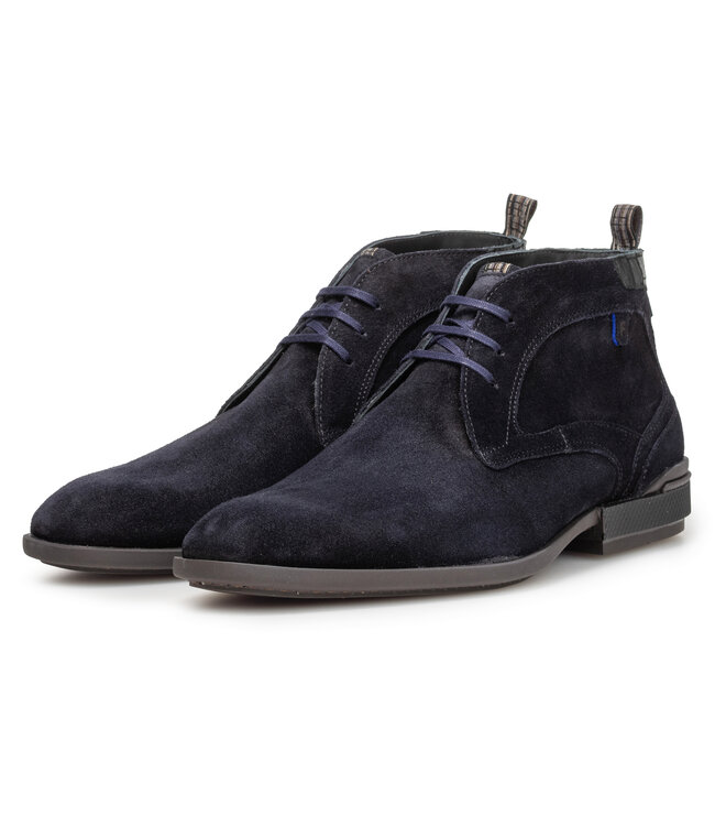 Floris van Bommel | Heren | Veter Boots | Dark Blue (50165-41-02)