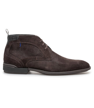 Floris van Bommel Floris van Bommel | Heren | Veter Boots | Dark Brown (50165-21-01)