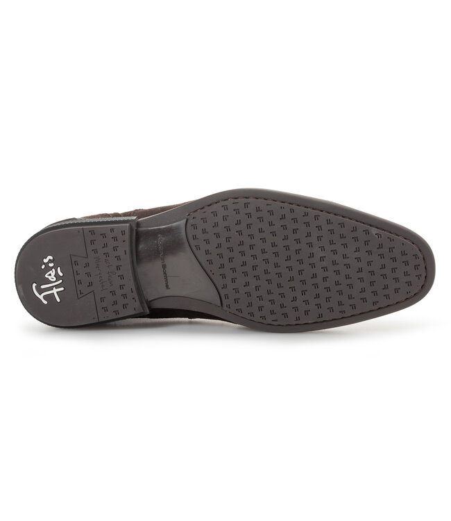 Floris van Bommel | Heren | Veter Boots | Dark Brown (50165-21-01)