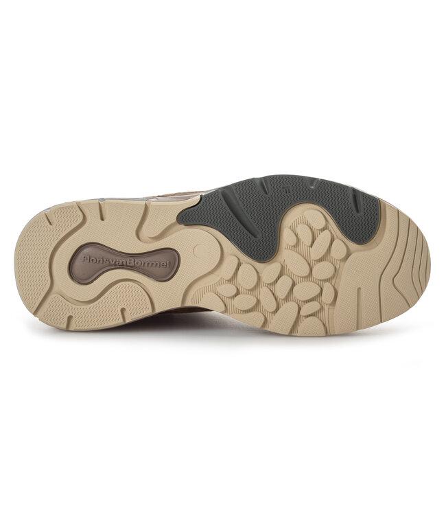 Floris van Bommel | Heren | Sneakers | Taupe (10258-34-02)