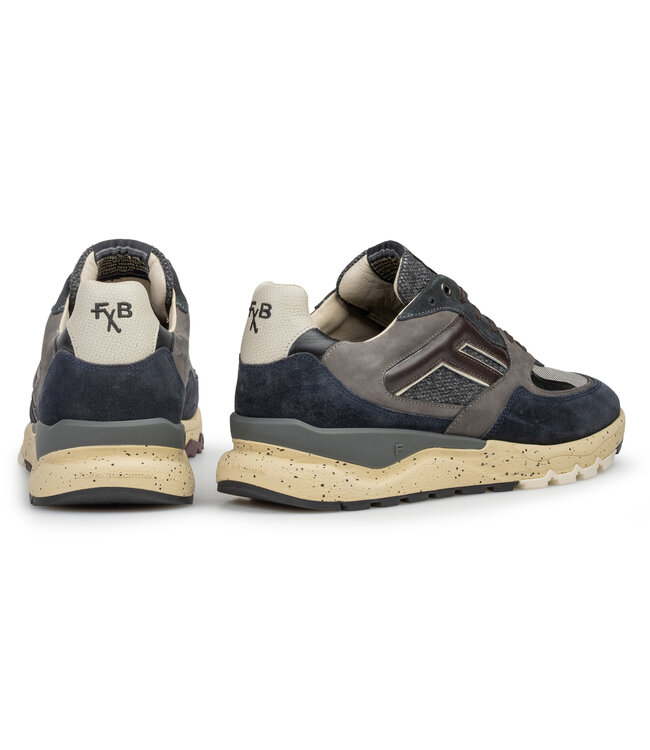 Floris van Bommel | Heren | Sneakers | Blue (10154-40-03)