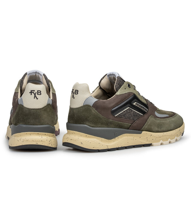 Floris van Bommel | Heren | Sneakers | Dark Green (10154-51-03)