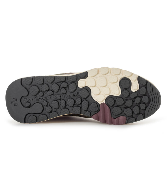 Floris van Bommel | Heren | Sneakers | Dark Green (10154-51-03)