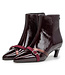 Floris van Bommel | Dames | Korte Laarzen | Dark Red  (50095-81-01)