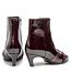 Floris van Bommel | Dames | Korte Laarzen | Dark Red  (50095-81-01)