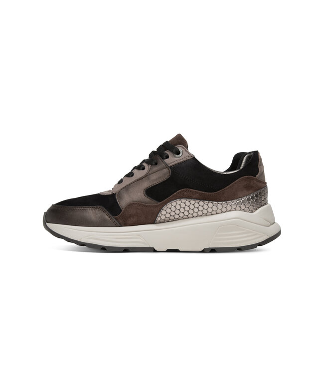 Xsensible | Dames | Sneakers | Dark Brown Fantasy (33000.2 383)