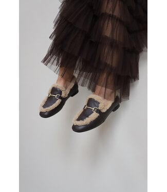 Babouche Babouche | Dames | Loafers | Dark Brown (MG-Loki-1)