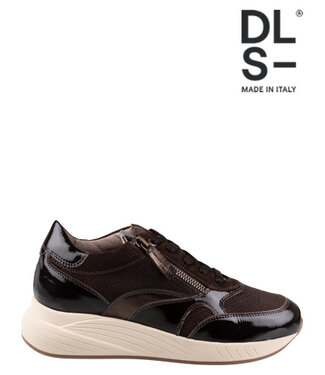 DLSport DL Sport | Dames | Sneakers | Velour Cacao (7131 H/K)