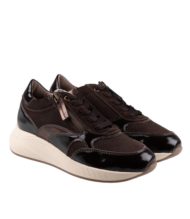 DL Sport | Dames | Sneakers | Velour Cacao (7131 H/K)