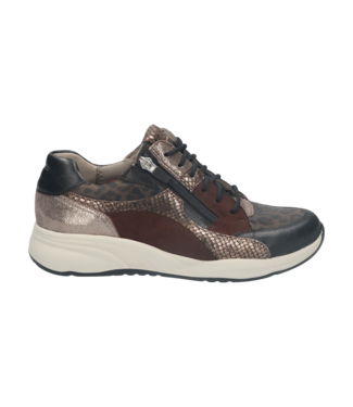 Durea Durea | Dames | Sneakers | Zwart / Taupe (6318 608 2264 K)