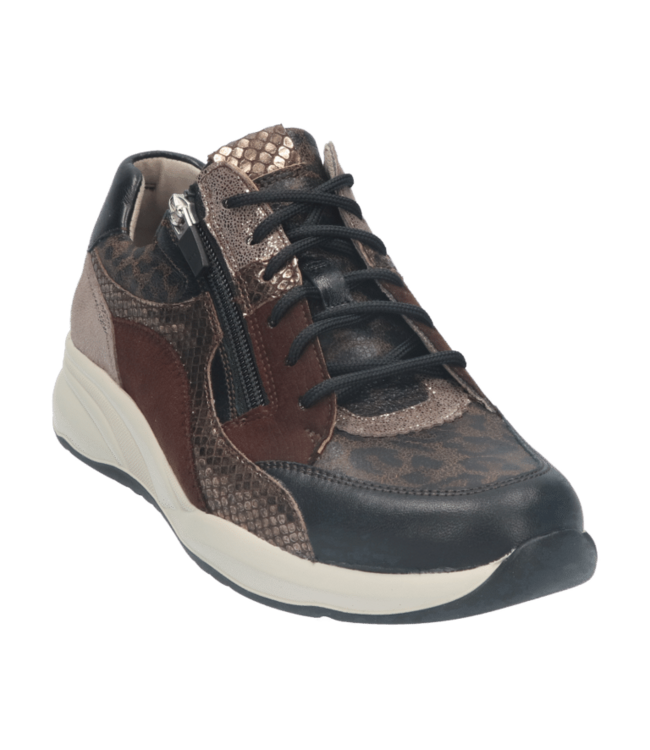 Durea | Dames | Sneakers | Zwart / Taupe (6318 608 2264 K)
