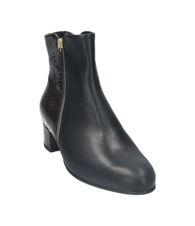 Durea | Dames | Korte Laarzen | Zwart Combi (9828 918 2244 K)