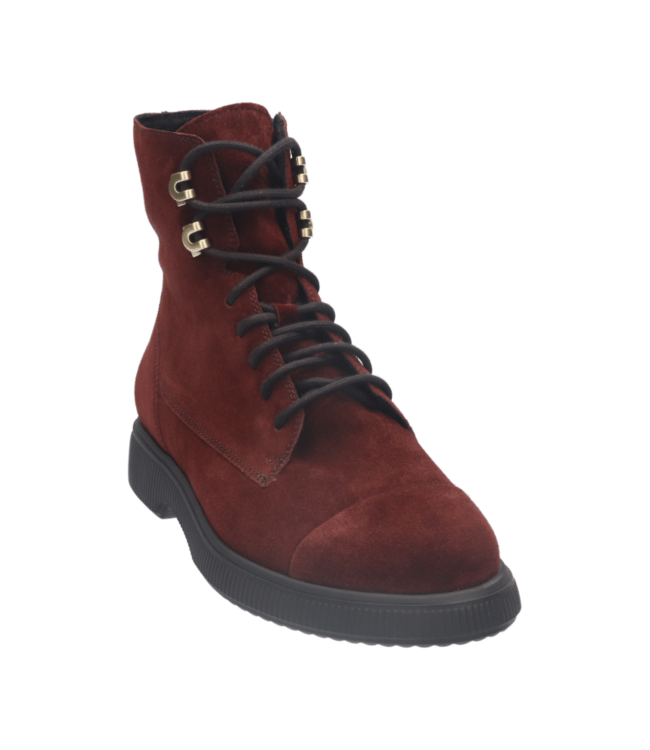 Durea | Dames | Veter Boots | Bordo (9837 838 1762 K)