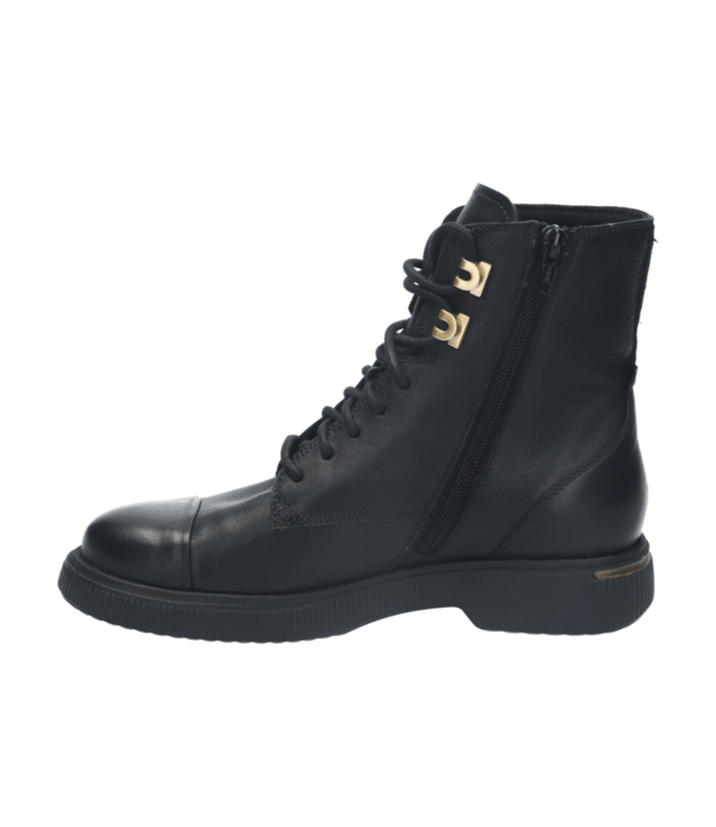 Durea | Dames | Veter Boots | Zwart (9837 838 1186 K)