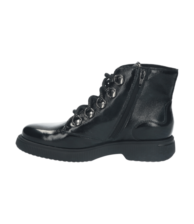 Durea | Dames | Veter Boots | Zwart  (9843 838 2345 K)
