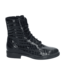 Durea | Dames | Veterboots | Zwart (9826 838 1899 K)