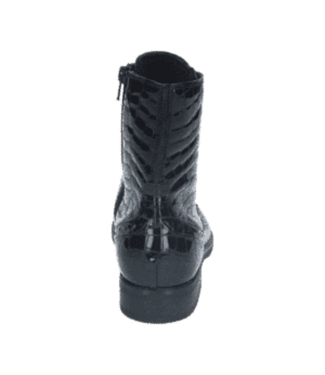 Durea | Dames | Veterboots | Zwart (9826 838 1899 K)