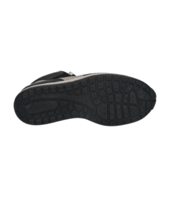 Durea | Dames | Veterboots | Zwart / Smog (9842 609 2284 M)